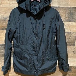 Lands End Black Jacket XS Womens 2-4